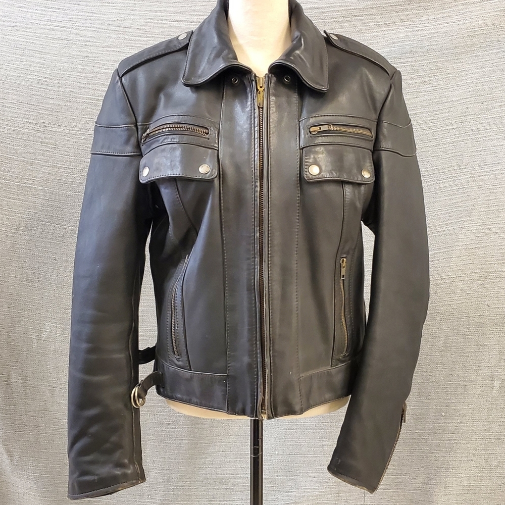Vintage Harley Davidson American Cowhide Jacket